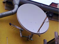 Montáž antény se satelitem na Žatecku. [Detail produktu]